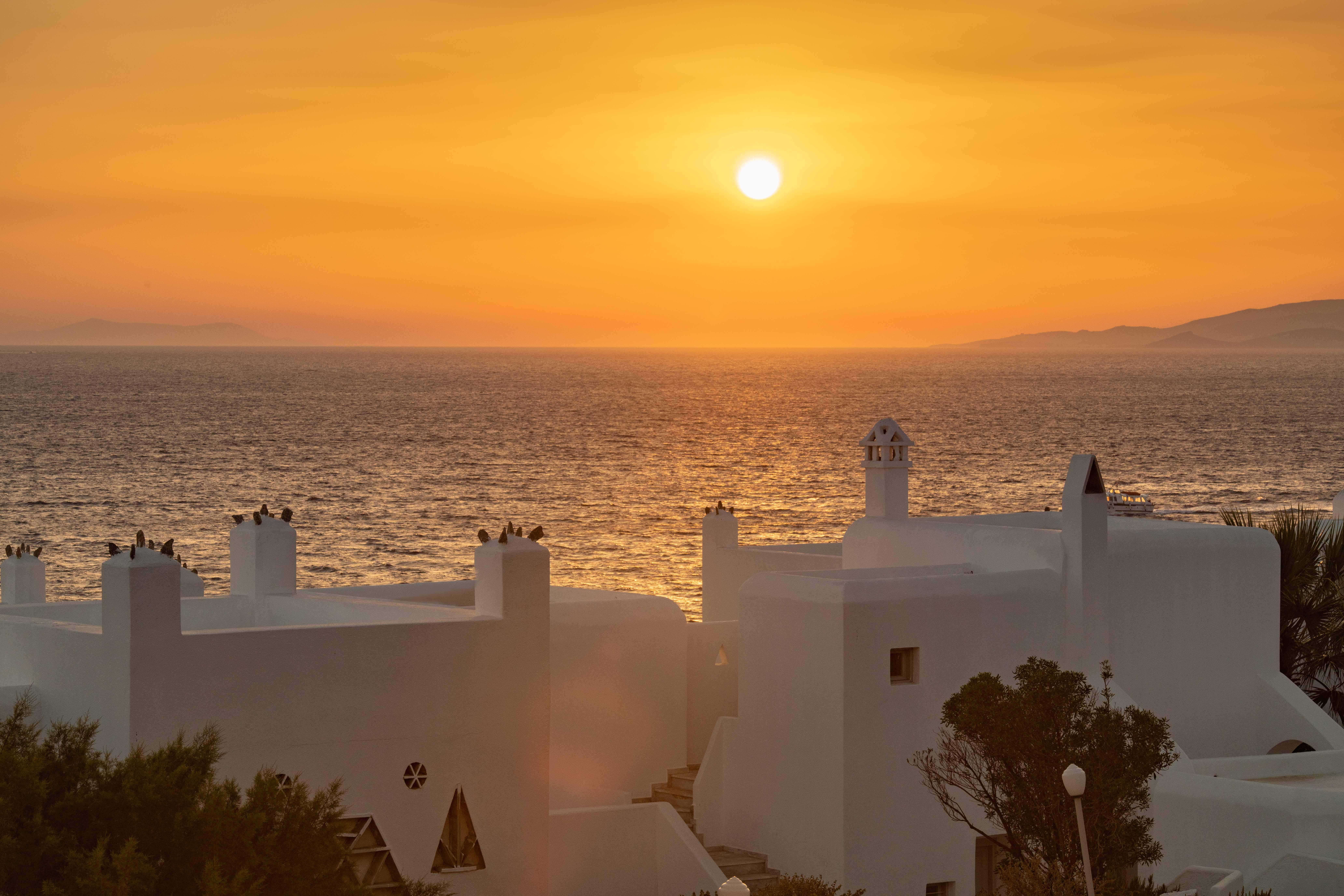 Вилла Melangel Mykonos Town Экстерьер фото